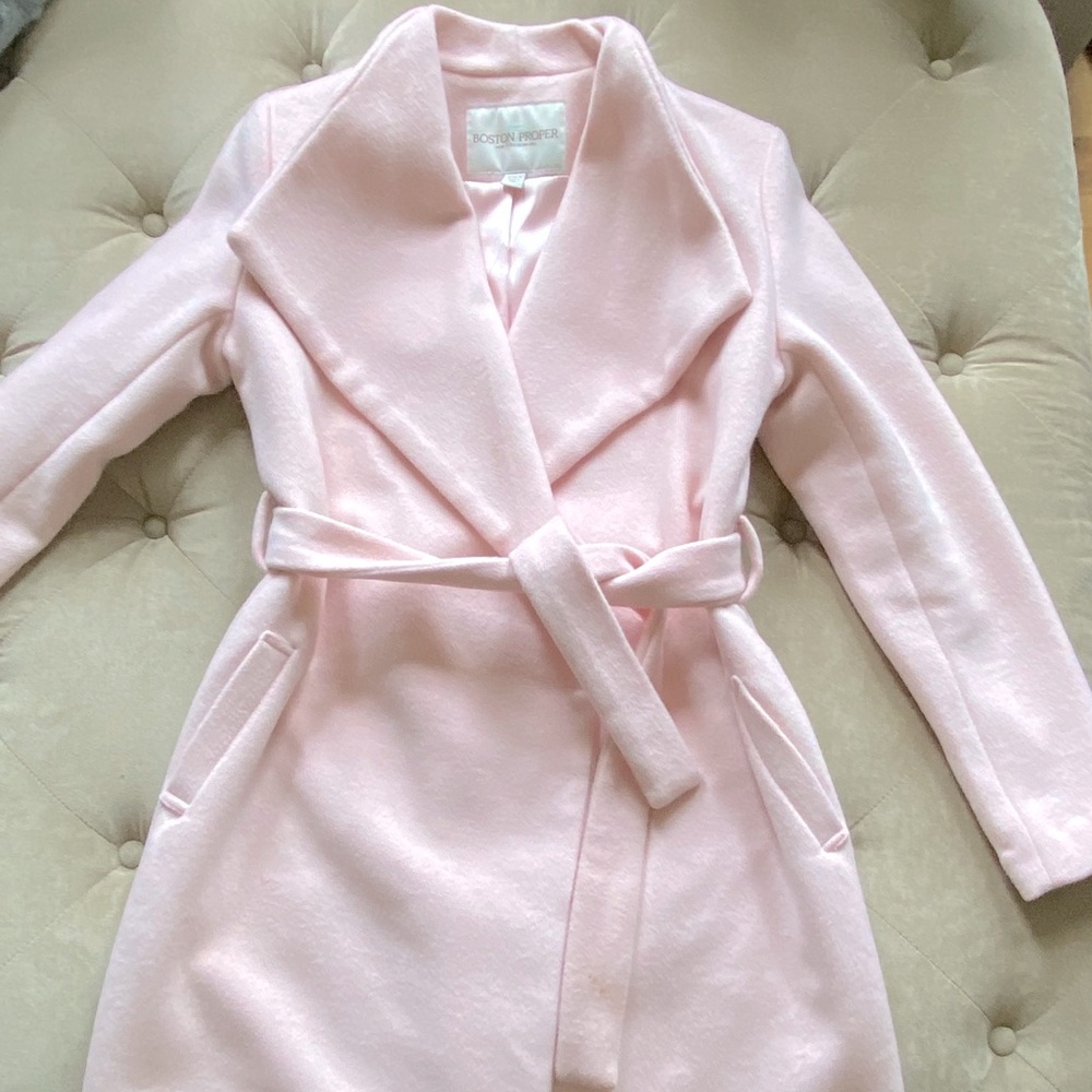 Pink coat